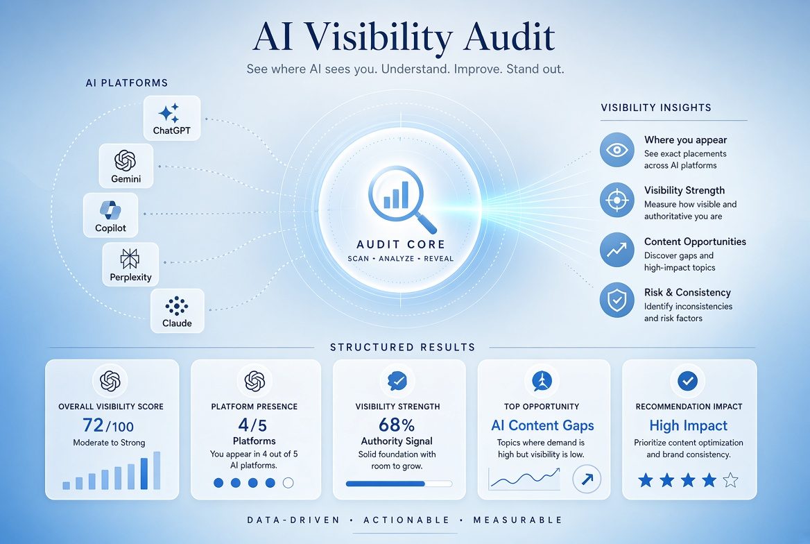What Is Included in an AI Visibility Audit?